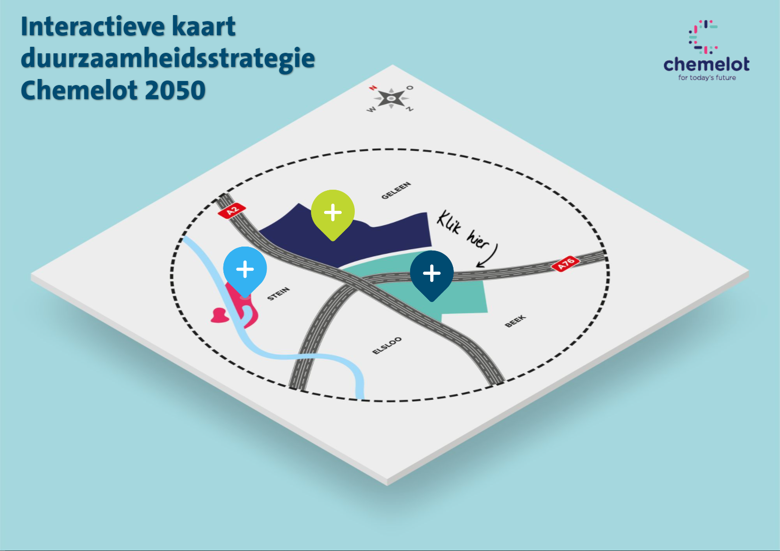 Interactieve kaart van Chemelot